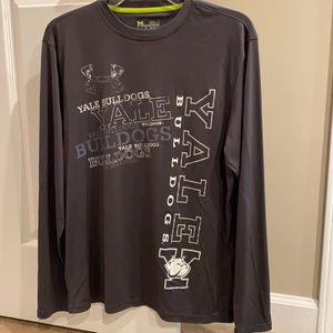 Yale Under Armour athletic breathable shirt, Small